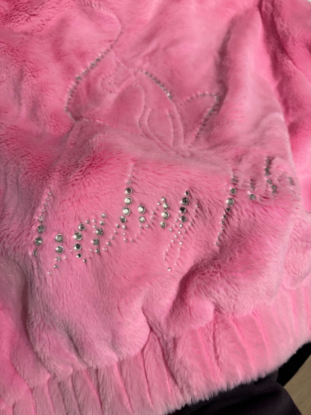 Forever 21xbabyphat Pink Faux Fur Jacket - Picture 3 of 4